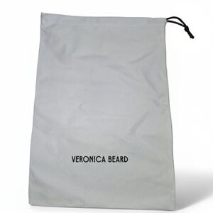EUC White Cotton Veronica Beard 10x14 Drawstring Dust Bag!